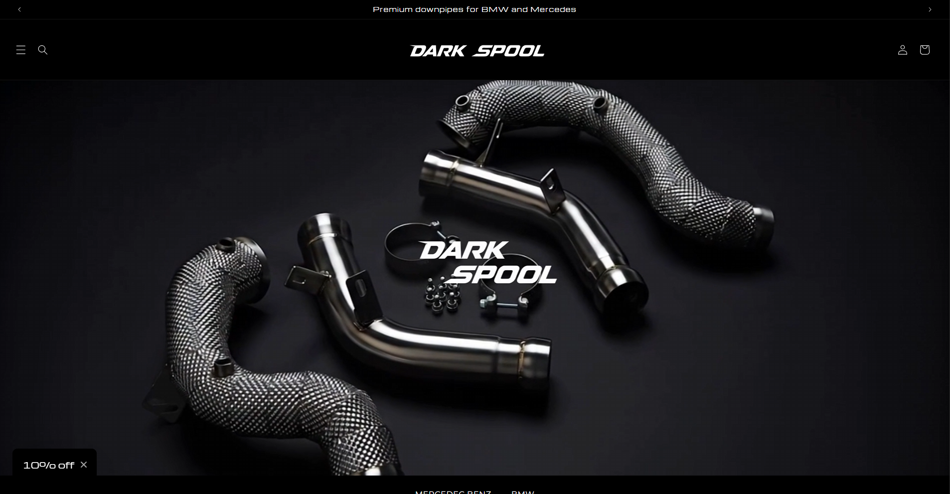 DarkSpool — homepage hero