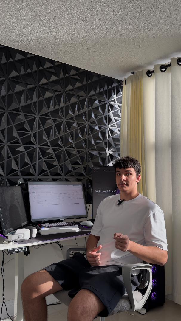 Grisha at his studio — founder of WebFluxor